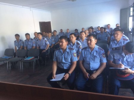 Лекция для сотрудников РОВД и для работников локомотивного депо