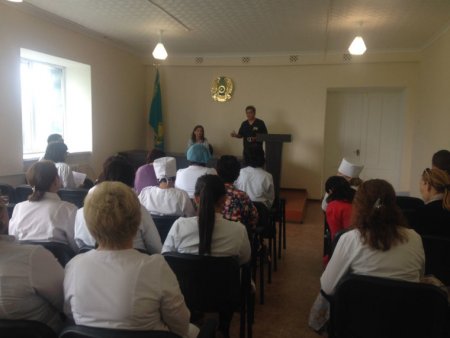 Совещание специалистов Областного центра психического здоровья и центра СПИД