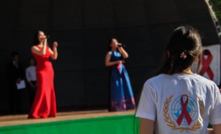 Акция «Помним, знаем, победим!» в ретро-парке г.Актобе