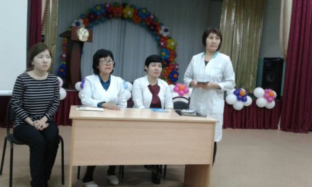 Встреча с учениками 8-11 классов средней школы №18