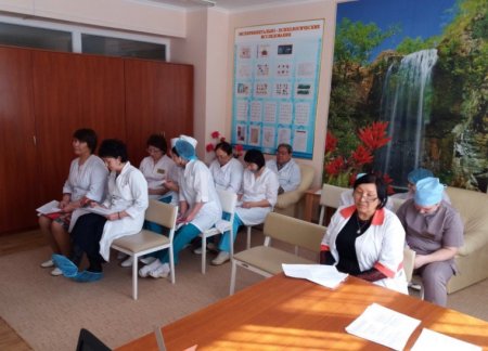 Организационно-методическая помощь в Актюбинском областном наркологическом диспансере