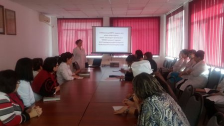 Собрание по проделанной работе за 2017 год в Центре СПИД