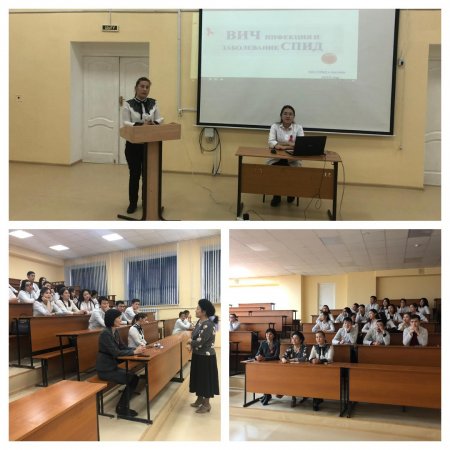 Марат Оспанов атындағы БҚММУ студенттеріне дәріс