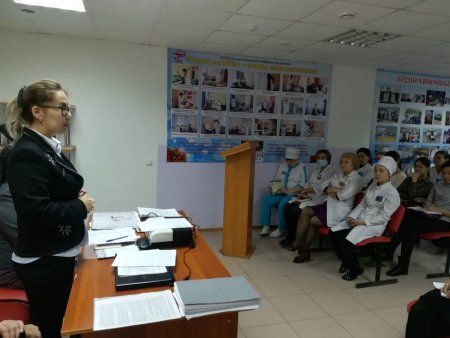 Ақтөбе қаласының медицина қызметкерлеріне арналған семинар