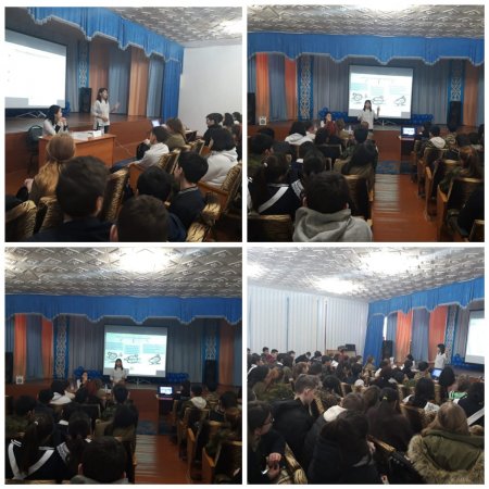 Мектеп оқушылары арасында АИТВ-жұқпасының алдын алуға арналған кездесу