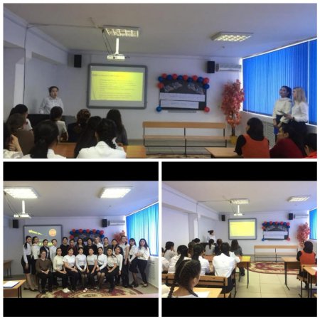 Медициналық колледжінің студенттерімен кездесу