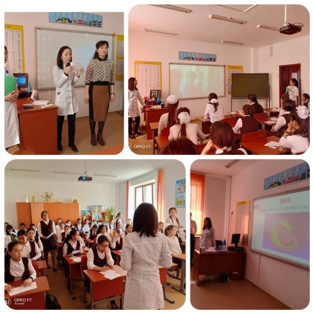 Ақтөбе қаласының мектеп оқушыларымен кездесу