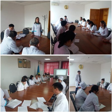 Ақтөбе қаласының медицина қызметкерлерімен нұсқаулық