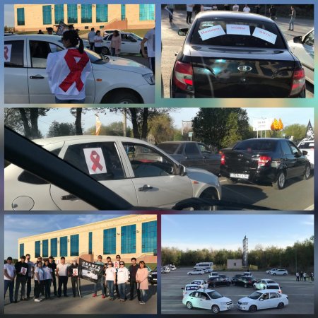 Автопробег в г.Актобе