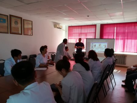 Ақтөбе қаласындағы Антитеррор дәрісі