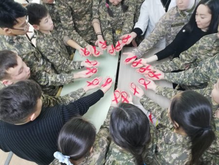 Ақтөбе қаласында оқушылармен кездесу