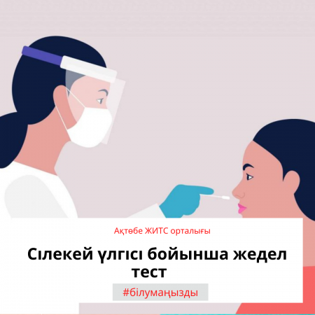 Экспресс тест по образцу слюны