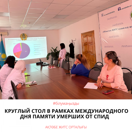 Круглый стол в рамках международного дня памяти умерших от СПИД