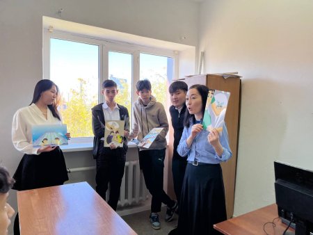 Студенттерге АИТВ-инфекциясының берілу жолдары бойынша тренинг өткізілді