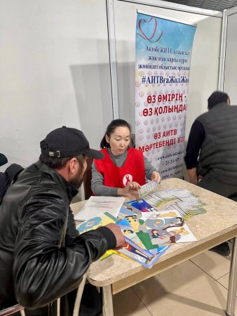 Орталық базар келушілеріне науқан өткізілді