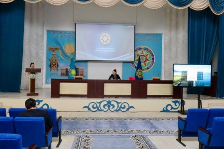 Сотрудники Комитета национальной безопасности прослушали лекцию по ВИЧ-инфекции