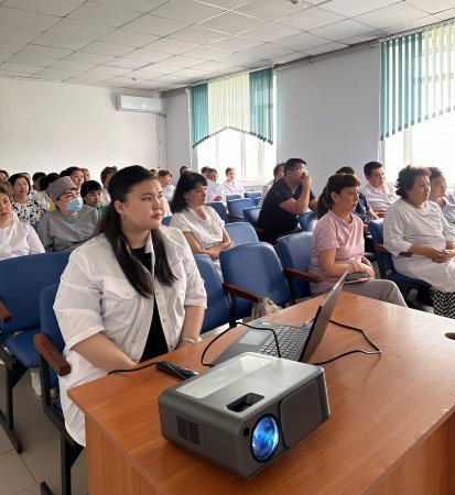 В Айтекебийской районной больнице проведены мероприятия по профилактике ВИЧ-инфекции