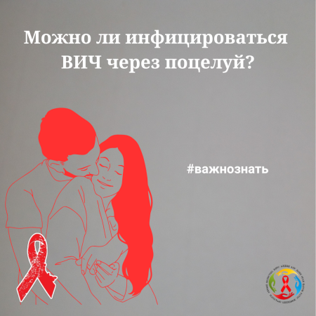 Можно ли инфицироваться ВИЧ через поцелуй?
