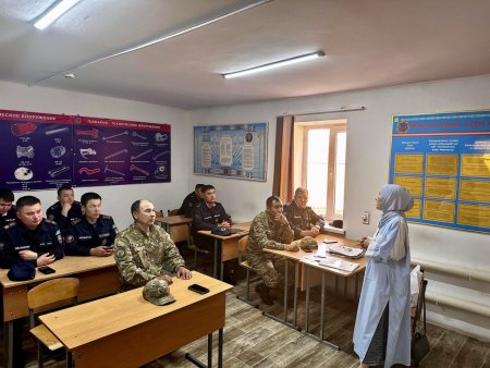 Ответственный подход к здоровью: лекция для сотрудников пожарной части