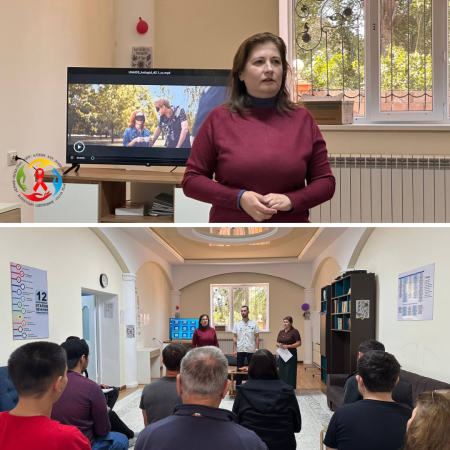 Лекция в реабилиатационном центре «ЛУЧ»