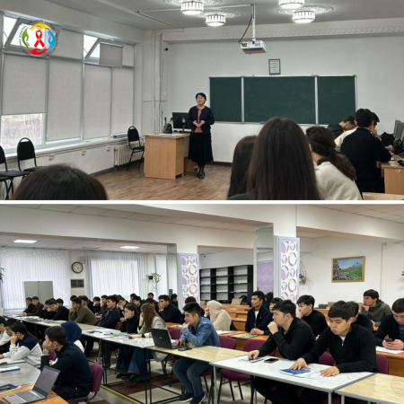 С. Баишев университетінің студенттеріне АИТВ-ның алдын алу туралы айтты