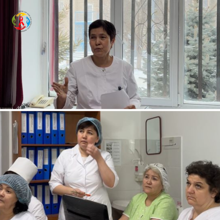 АИТВ ОО диагностикалық зертханасының бөлімінде "Биоқауіпсіздік және сақтық шаралары" тақырыбында семинар өтті